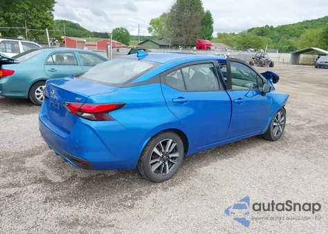 2021 Nissan Versa Sv Xtronic Cvt из США, поврежденный, VIN 3N1CN8EV6ML825795